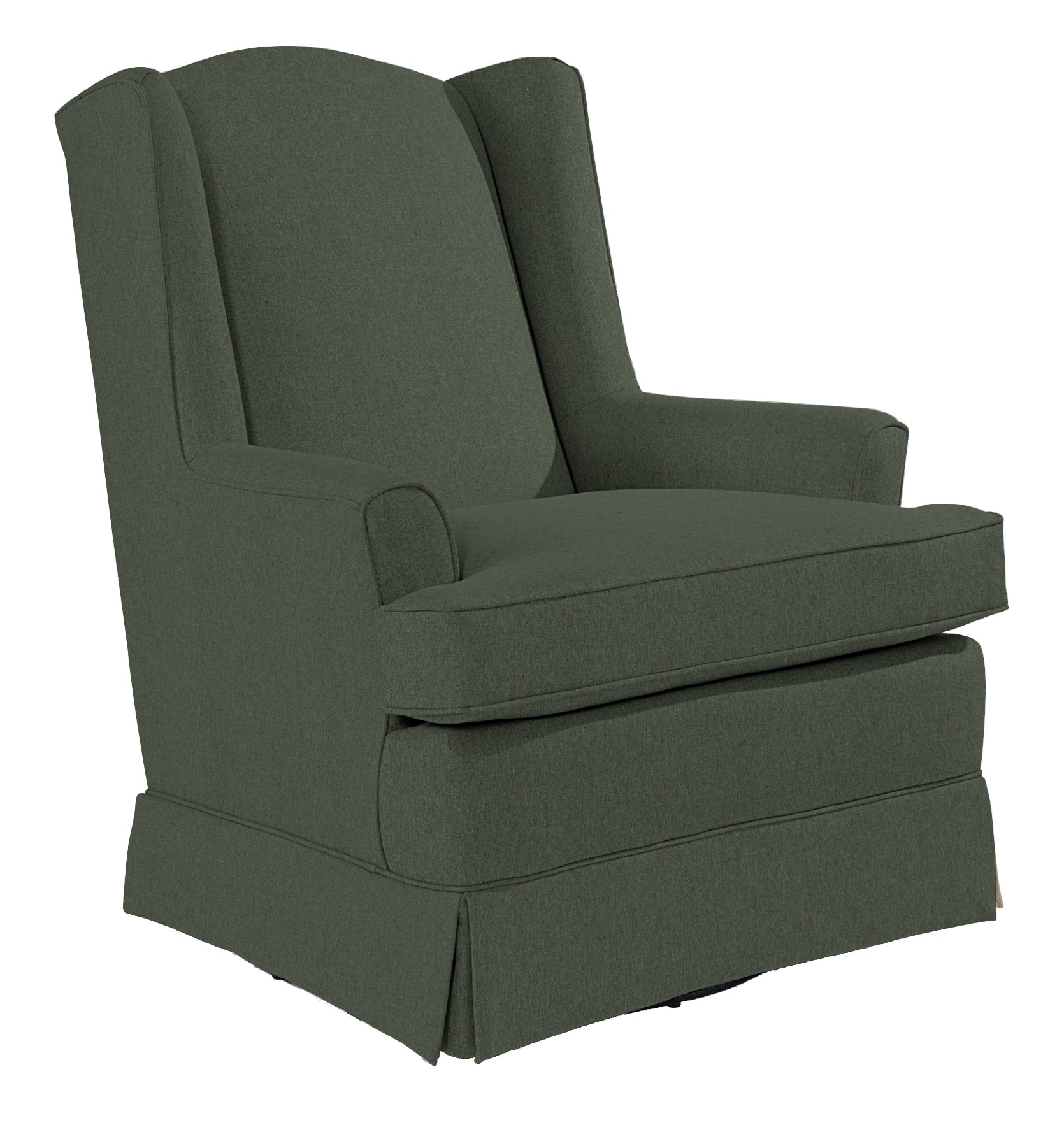 Best Home Furnishings Natasha 7147 Natasha Swivel Glider with Wing
